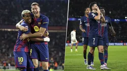 Barcelona y PSG se enfrentan en la Champions League