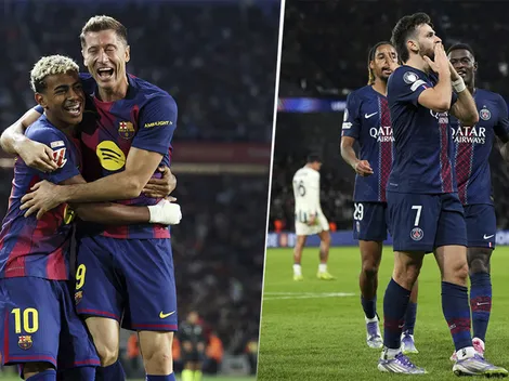 Las alineaciones de Barcelona vs. PSG por la UEFA Champions League 2025-26