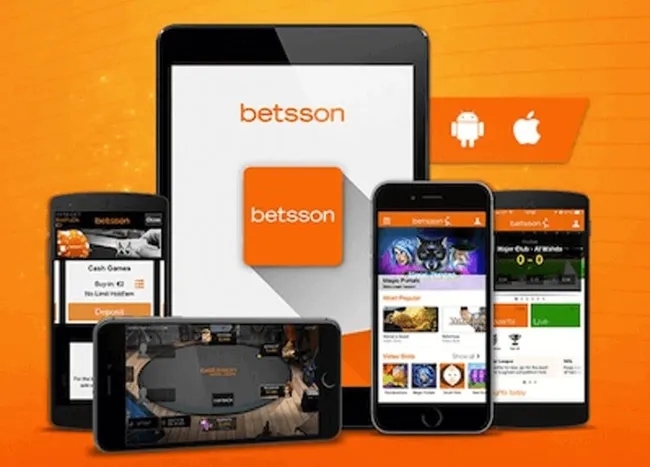dispositivos móviles con la Betsson app