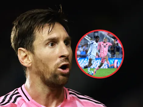 Messi reaccionó ante un error De Paul y el video se hizo viral