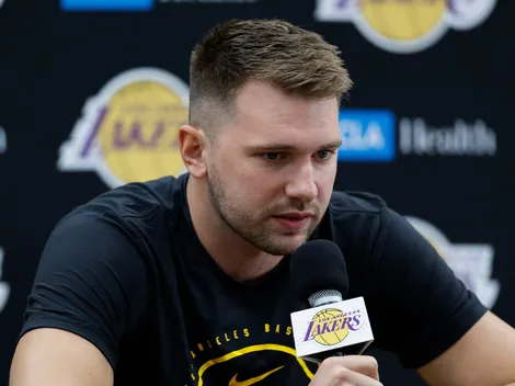 Pillaron a Luka Doncic mal parado y el video causó sensación