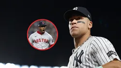 Aroldis Chapman y Aaron Judge.