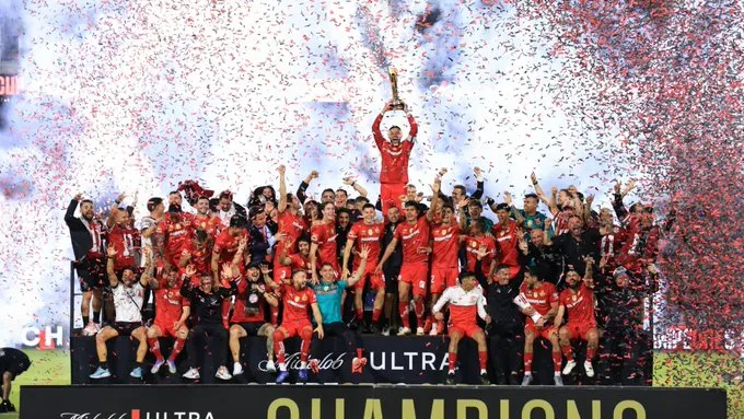 Toluca le tomó el gusto a levantar trofeos [Foto: Campeones Cup]