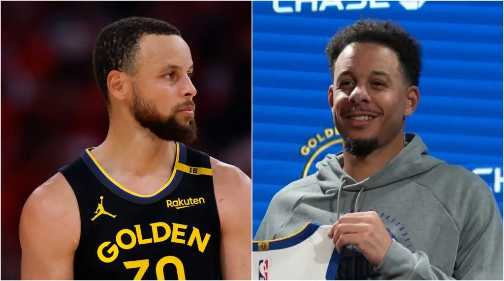 Stephen y Seth Curry. (Foto: Getty Images)
