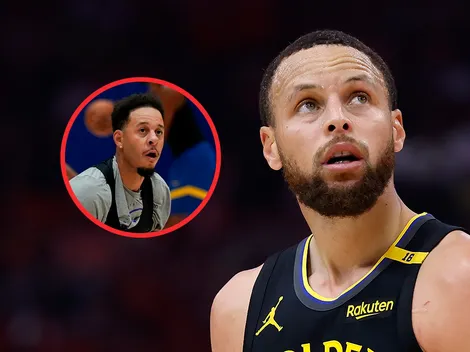 La reacción de Curry cuando su hermano le quiso quitar el 30