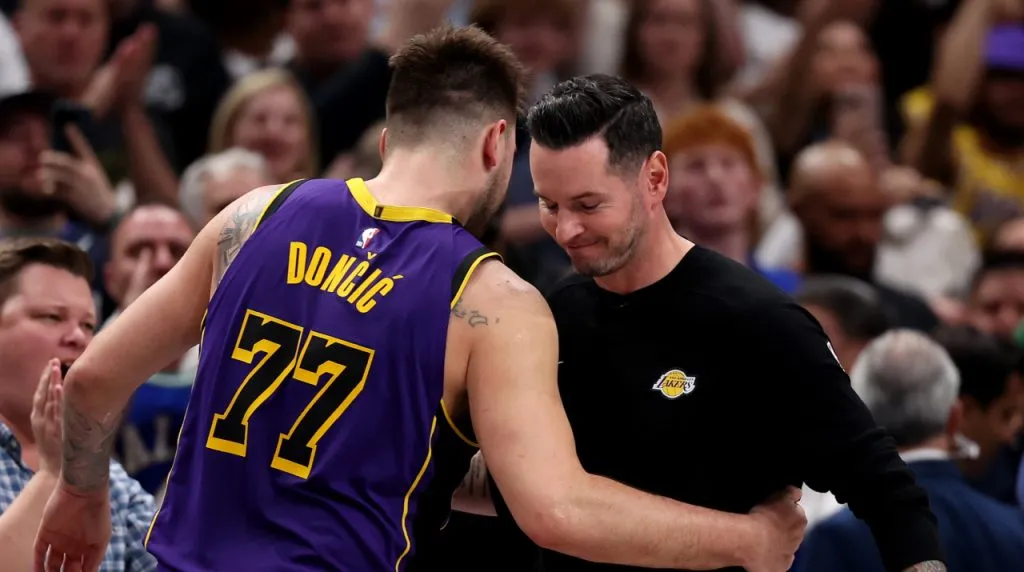 Redick y Doncic tendrán su primera temporada completa en Lakers. (Foto: Getty Images)