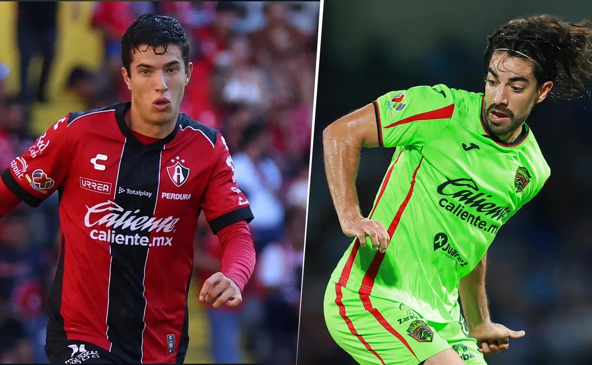 Las alineaciones de Atlas vs. FC Juárez por el Apertura 2025 de la Liga MX