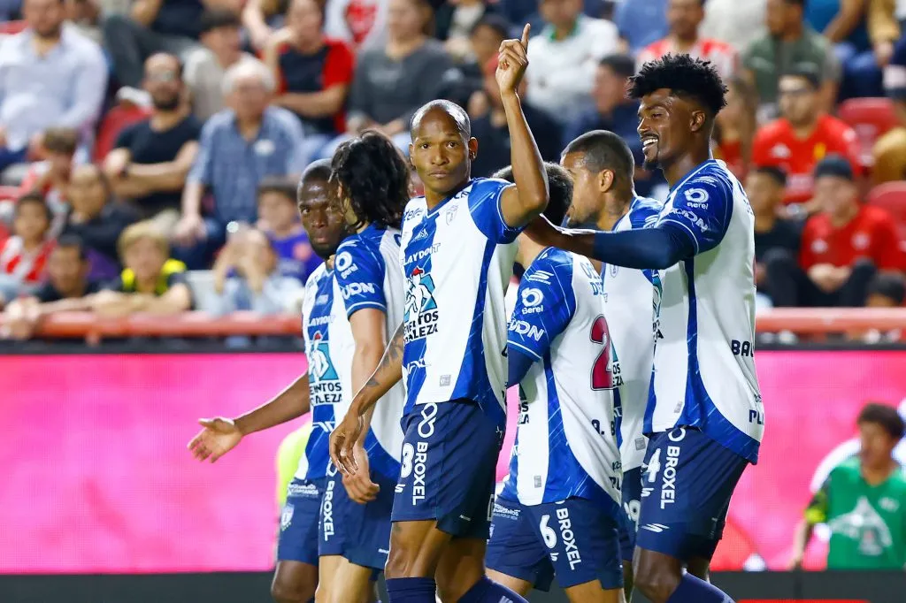 Luis Quiñones le dio una necesaria victoria al Pachuca [Foto: Getty]