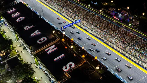 Parrilla de salida del GP de Singapur