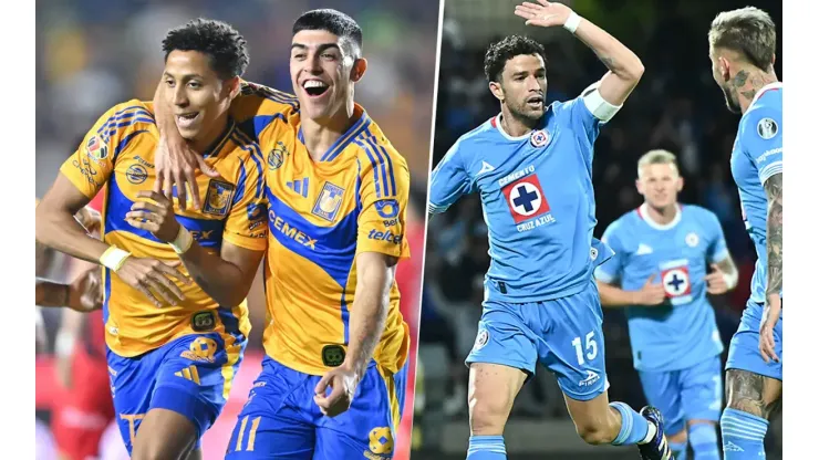 Tigres y Cruz Azul chocan por el Apertura 2025.
