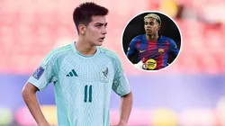 Gilberto Mora superó a Yamal en un registro.