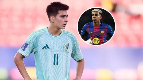 Gilberto Mora superó a Yamal en un registro.