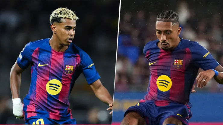 Lamine Yamal y Raphinha no serán parte del duelo de Barcelona ante Sevilla por LaLiga