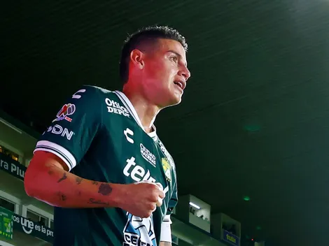 La reacción de James Rodríguez tras la derrota de León por 4-2 ante Toluca