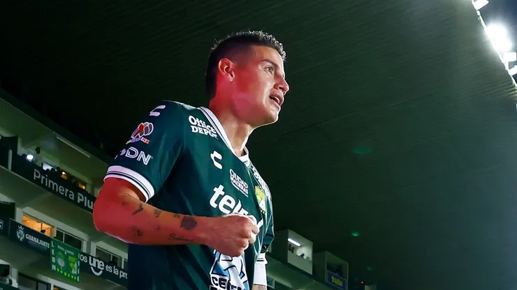 La reacción de James Rodríguez tras la derrota de León por 4-2 ante Toluca