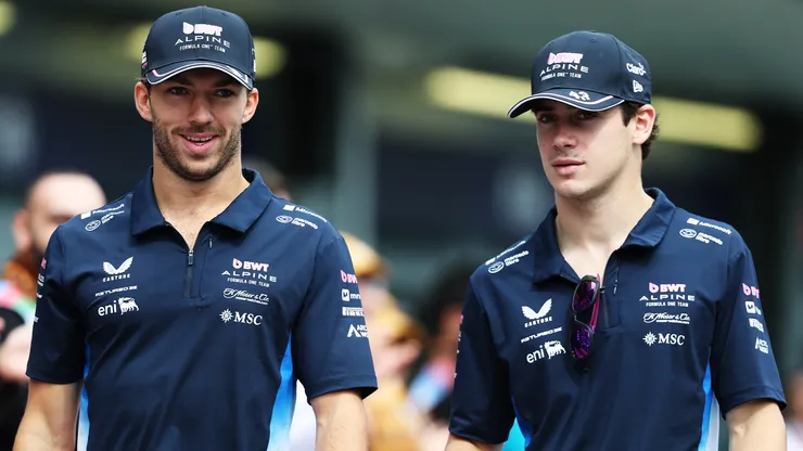 Pierre Gasly y Franco Colapinto