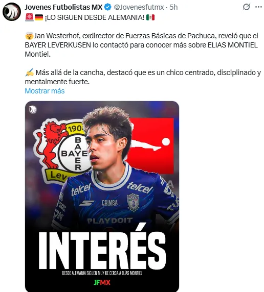 Elías Montiel podría irse a la Bundesliga