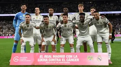 Foto de equipo de Real Madrid en el partido con Villarreal