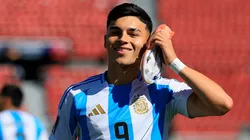 Alejo Sarco, delantero de la Selección Argentina Sub-20