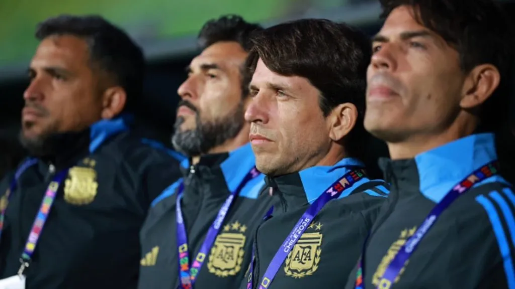 Diego Placente, la cabeza del Sub-20 de Argentina [foto: AFA]