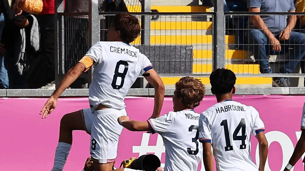 Benjamín Cremaschi, capitán y goleador de Estados Unidos.