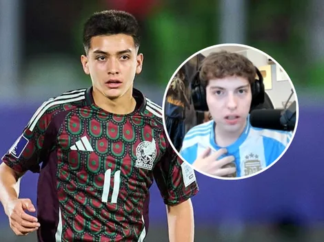 Streamer argentino del momento teme derrota ante la Sub-20 de México: "Hay uno..."