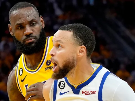 El primer mensaje de Curry luego de saber que LeBron se lesionó