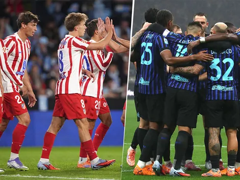 Las alineaciones de Atlético de Madrid vs. Inter por el amistoso