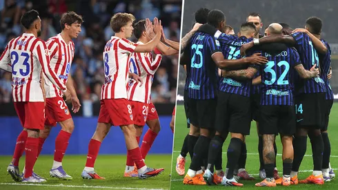 Atlético de Madrid e Inter se enfrentan en un amistoso