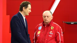 John Elkann y Fred Vasseur