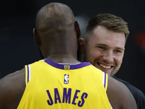 LeBron James reveló el mayor beneficio del cambio físico de Luka Doncic