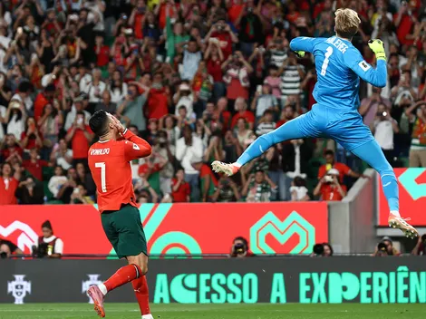 El penal errado de Cristiano Ronaldo en Portugal vs. Irlanda