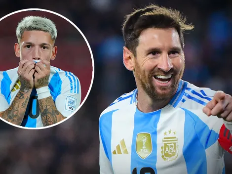 Messi felicitó a la Selección Argentina Sub 20