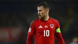 Aaron Ramsey no estará ante Bélgica.