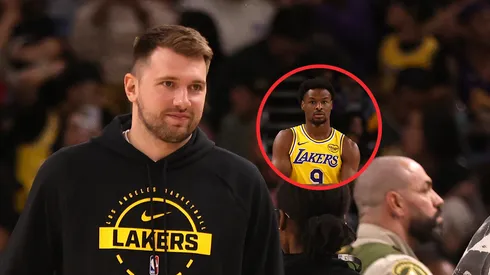 Luka Doncic le hizo un desplante al hijo de LeBron en Lakers.