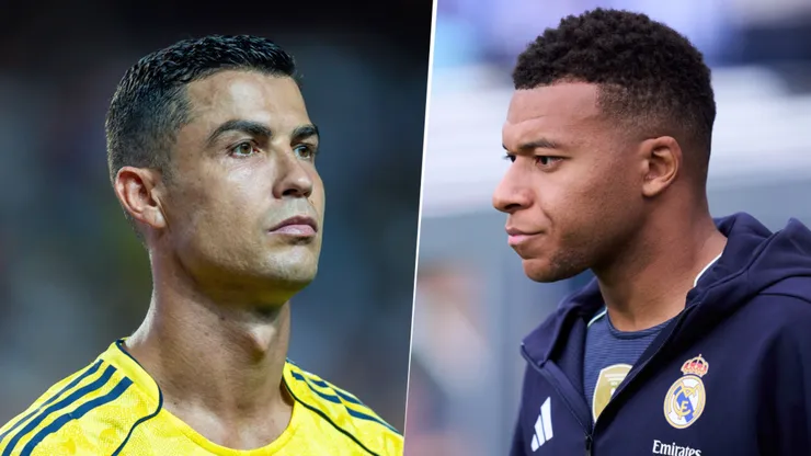 Cristiano Ronaldo vs. Kylian Mbappé: fortunas 2025.