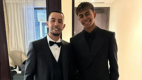 Mounir Nasraoui junto a Lamine Yamalv