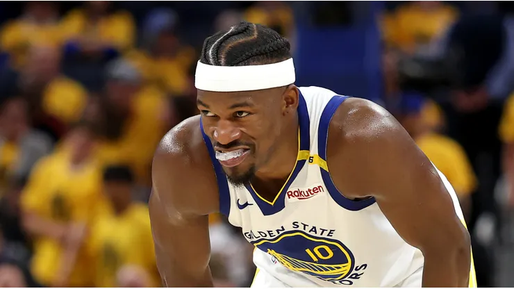 Jimmy Butler se lesionó en Golden State Warriors.