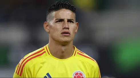 James Rodríguez, afuera del equipo ante Canadá.