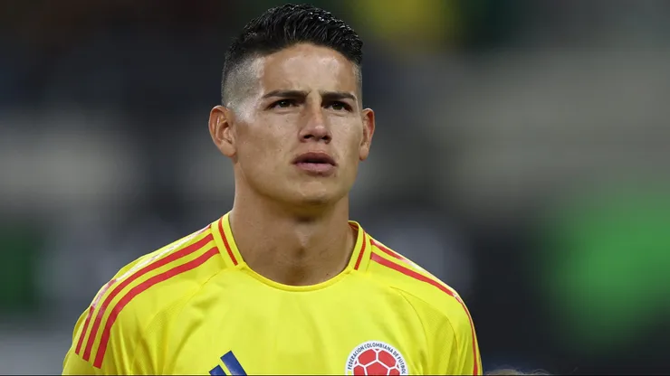 James Rodríguez, afuera del equipo ante Canadá.