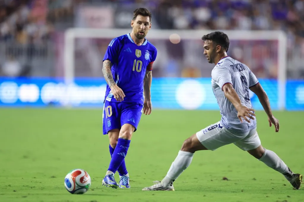 Lionel Messi se lució con un gran pase-gol ante Puerto Rico.