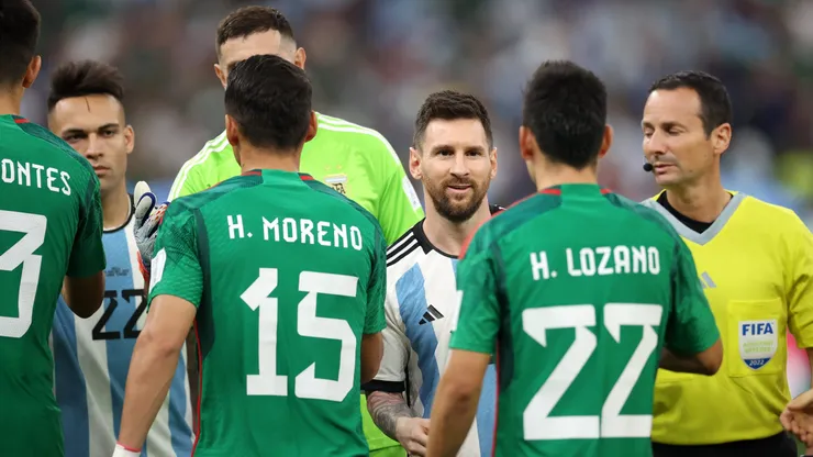 México y Messi, otra vez frente a frente.