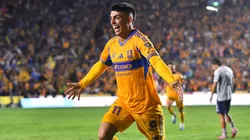 Juan Brunetta marcó dos goles en sus últimos dos partidos con Tigres UANL, que quiere sumarse a la pelea por el liderato del Clausura 2025.