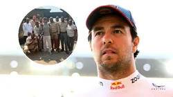 Checo Pérez viajó a África