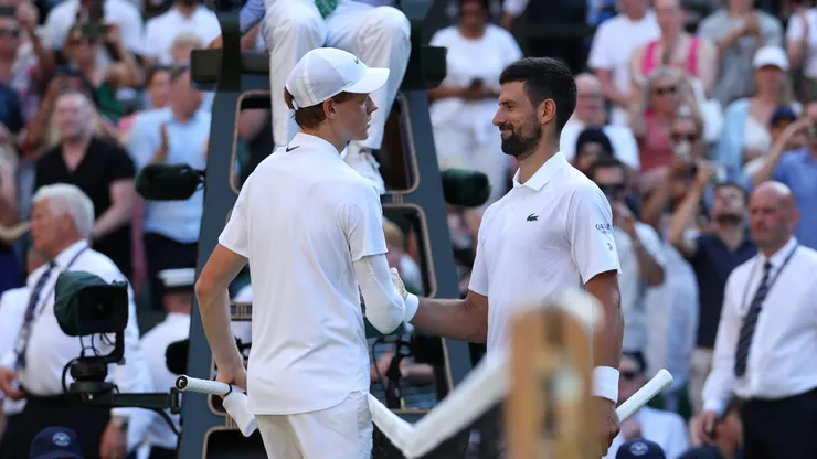 Djokovic vs. Sinner por el Six Kings Slam 2025.