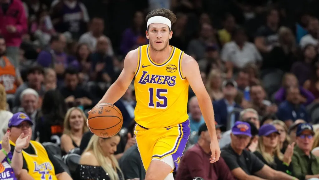 Austin Reaves podría demorar mucho menos de lo esperado. (GETTY IMAGES)