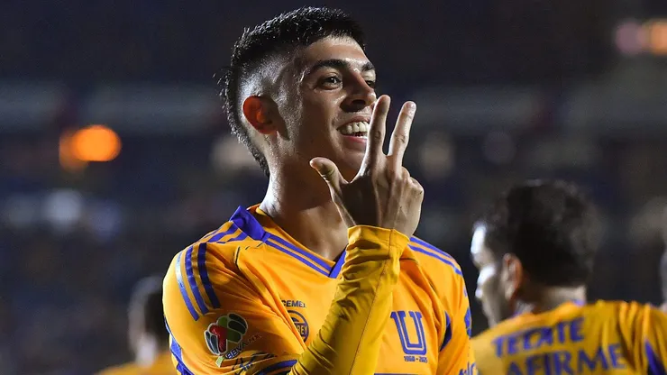 Brunetta anotó por triplicado en la victoria de Tigres.