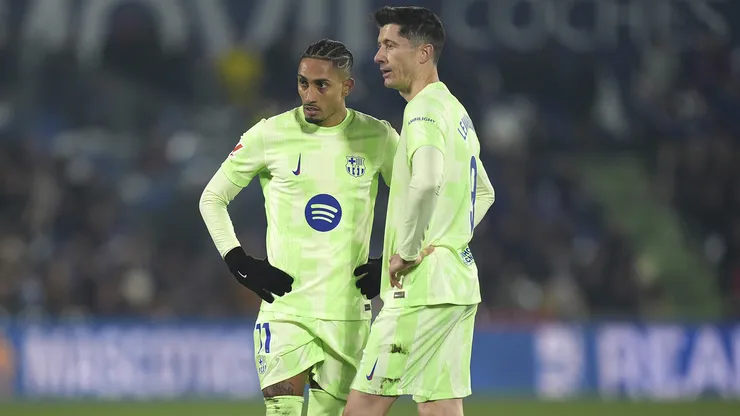 Raphinha y Robert Lewandowski no juegan con Barcelona ante Girona