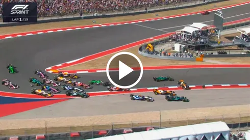 El video del accidente en la Sprint del GP de Estados Unidos