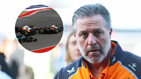 Zak Brown analizó el accidente de los dos pilotos de McLaren
